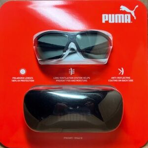 PUMA Sunglasses Anti-Reflective Coating Polarized Lenses 100% UV Protection